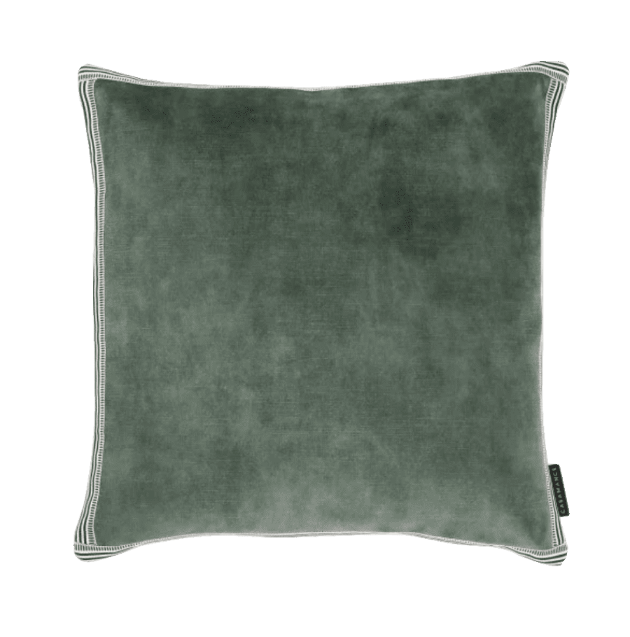 coussin casamance vert sous bois